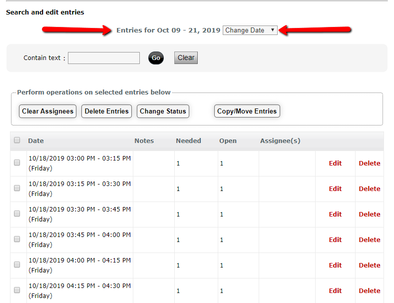 Copy The Added Time Slots To Other Parent Teacher Conference Resources